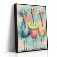 Bespectacled Birds: The Whimsical Trio Returns