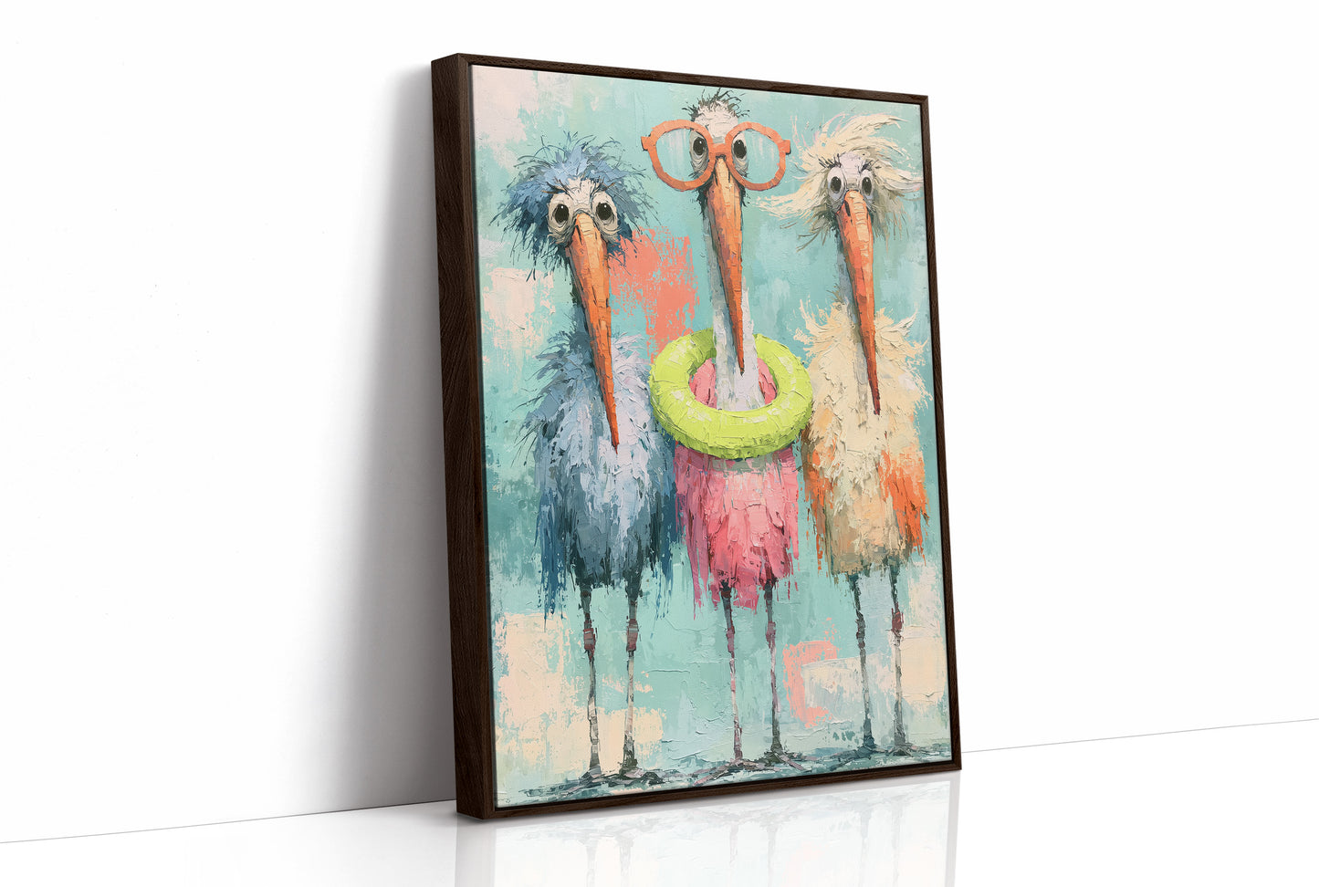 Bespectacled Birds: The Whimsical Trio Returns
