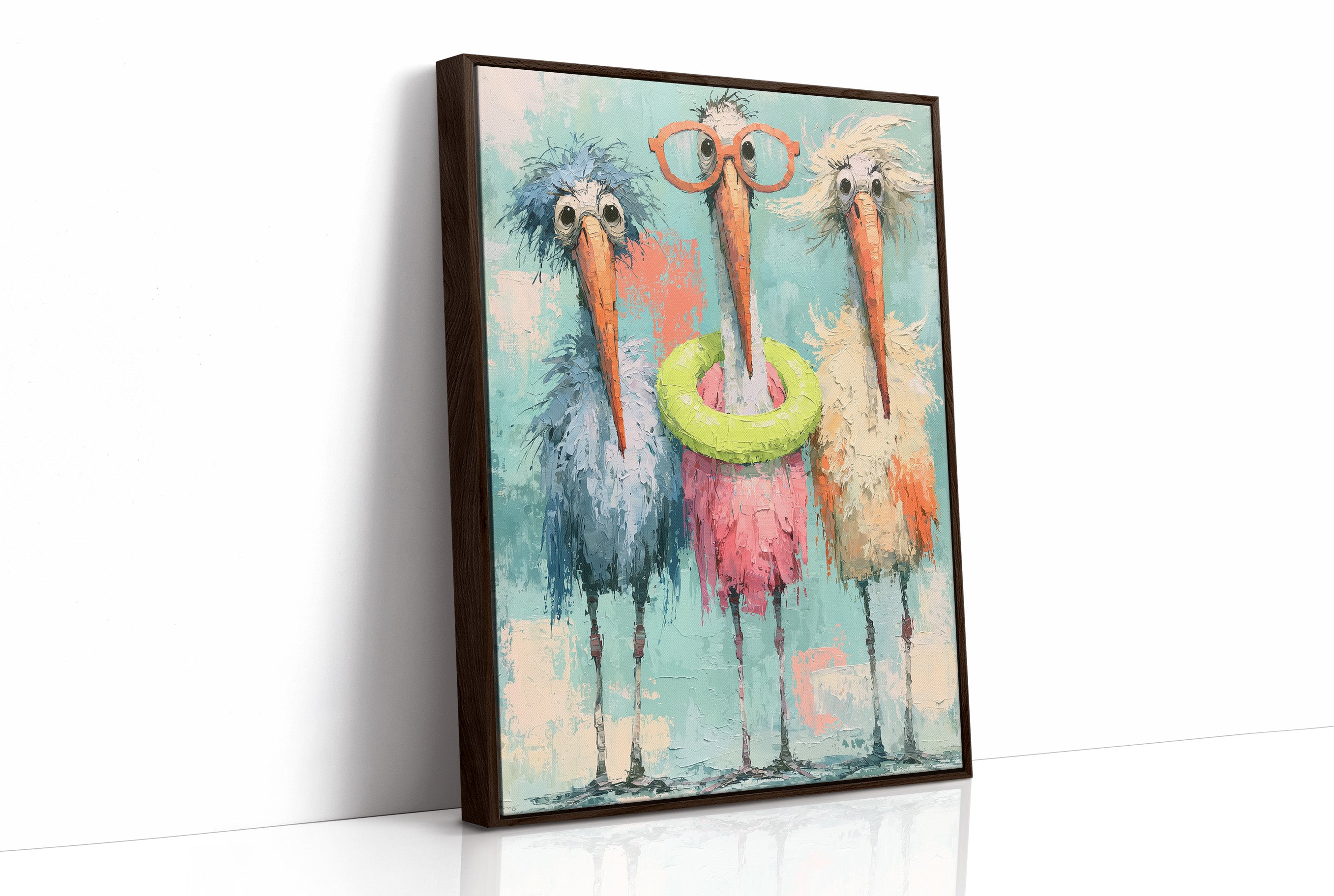 Bespectacled Birds: The Whimsical Trio Returns