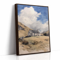 Cottage in the Highland Grass