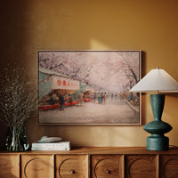 Cherry Blossoms Crown Market Day