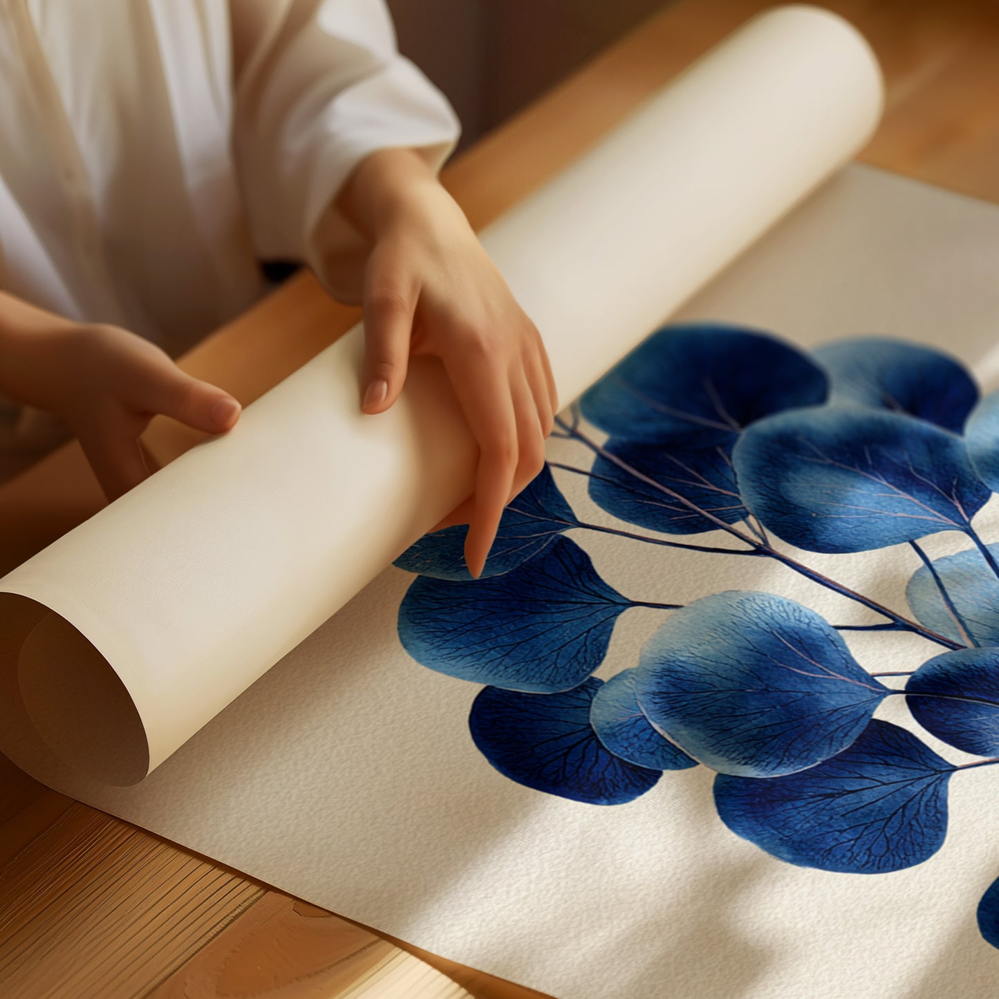 Indigo Leaves Write Morning Songs