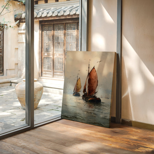 Sails Dance With Ocean's Breath