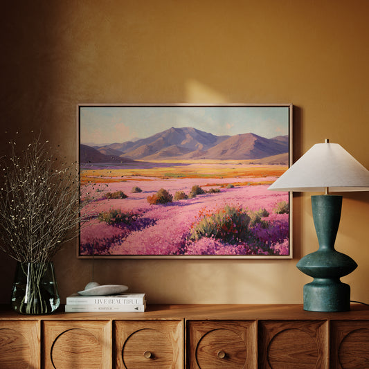 Desert Blooms Paint Mountain Dreams