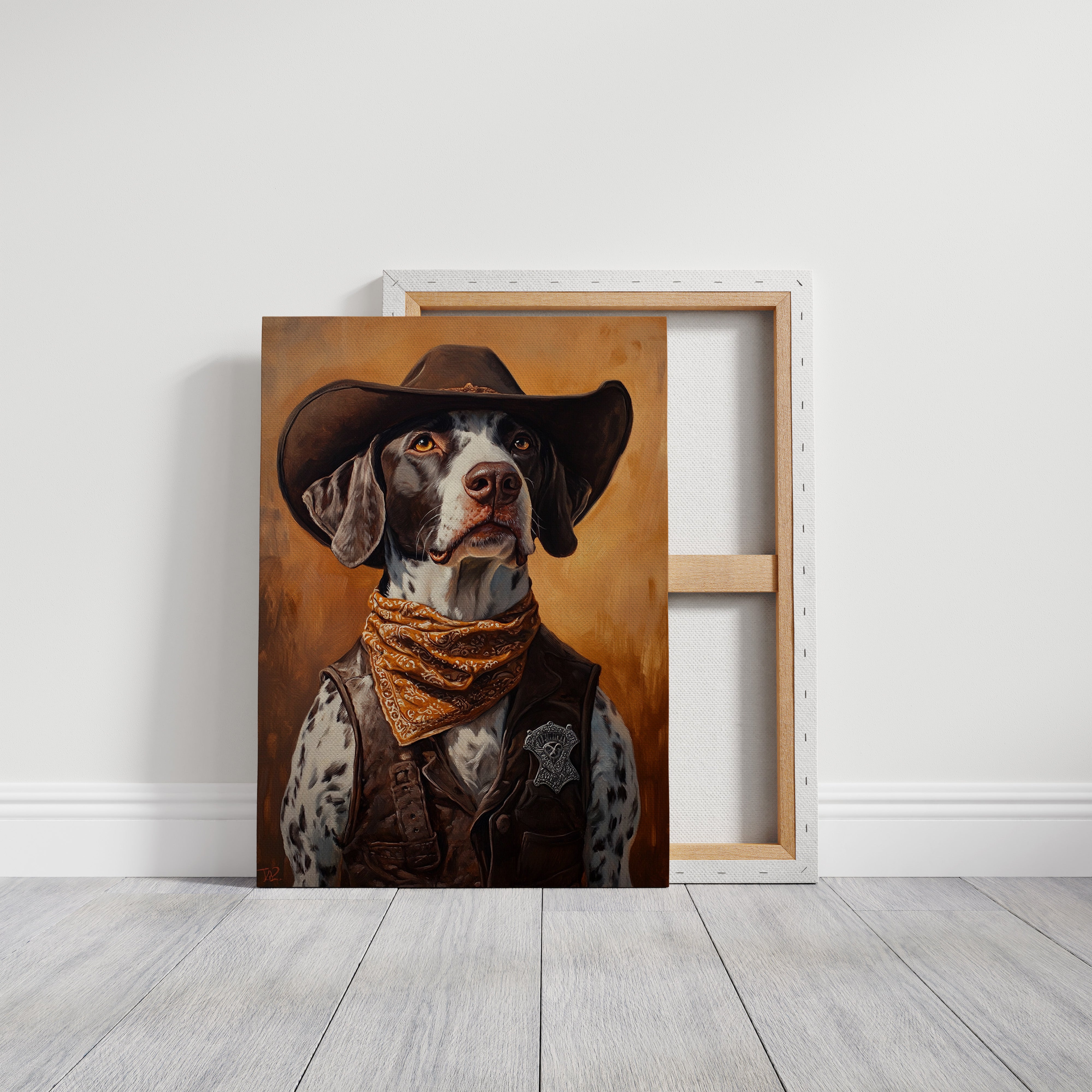 Spotted Deputy in Dusty Boots