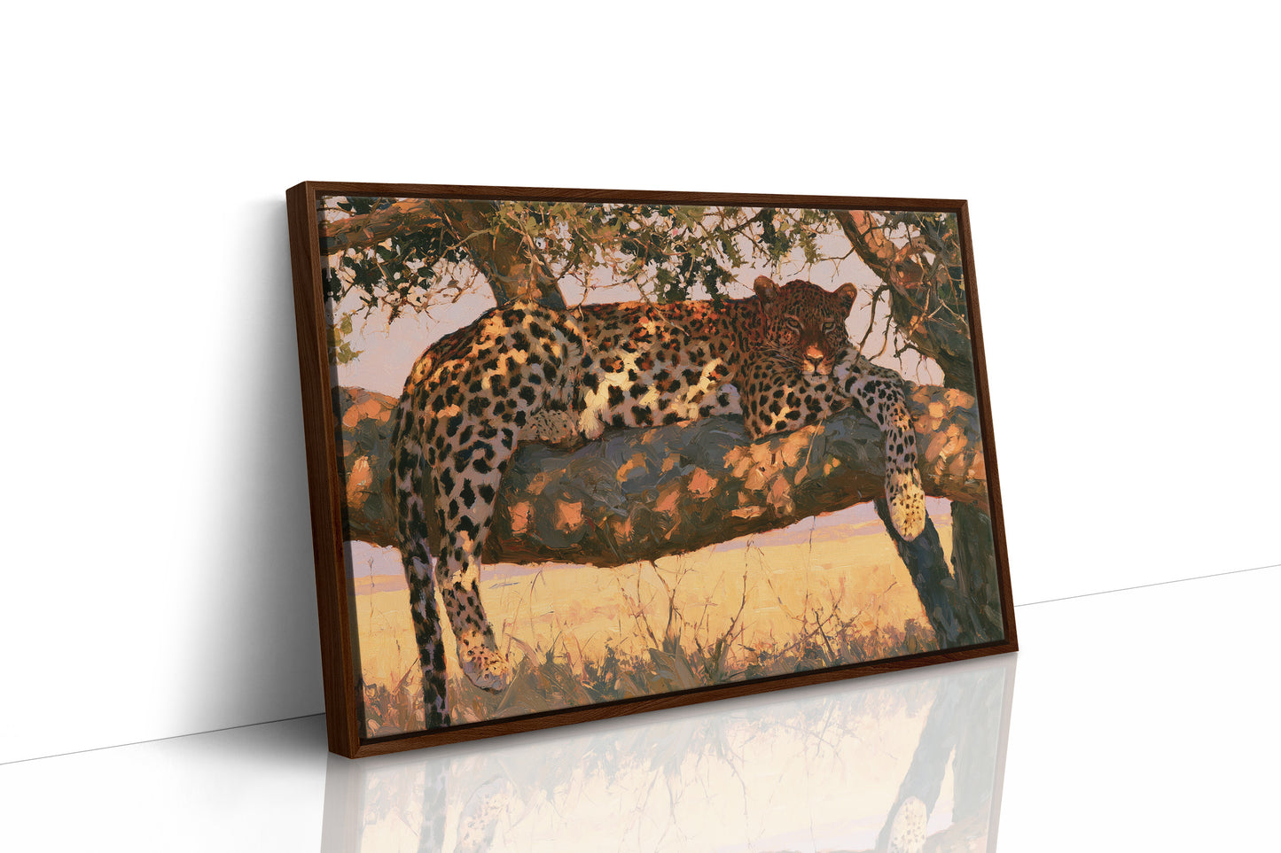 Leopard, Draped in Gold