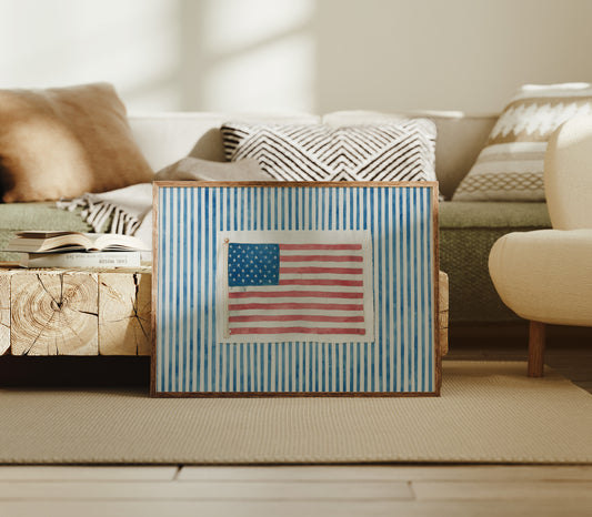 Stars Shine Between Summer Stripes