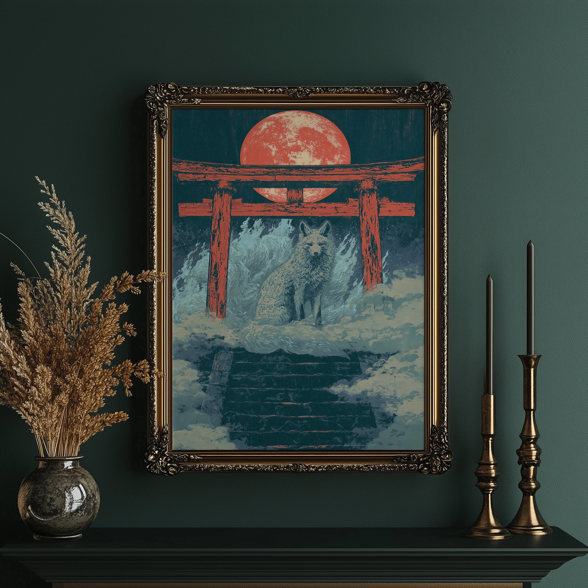Kitsune at the Torii Gate