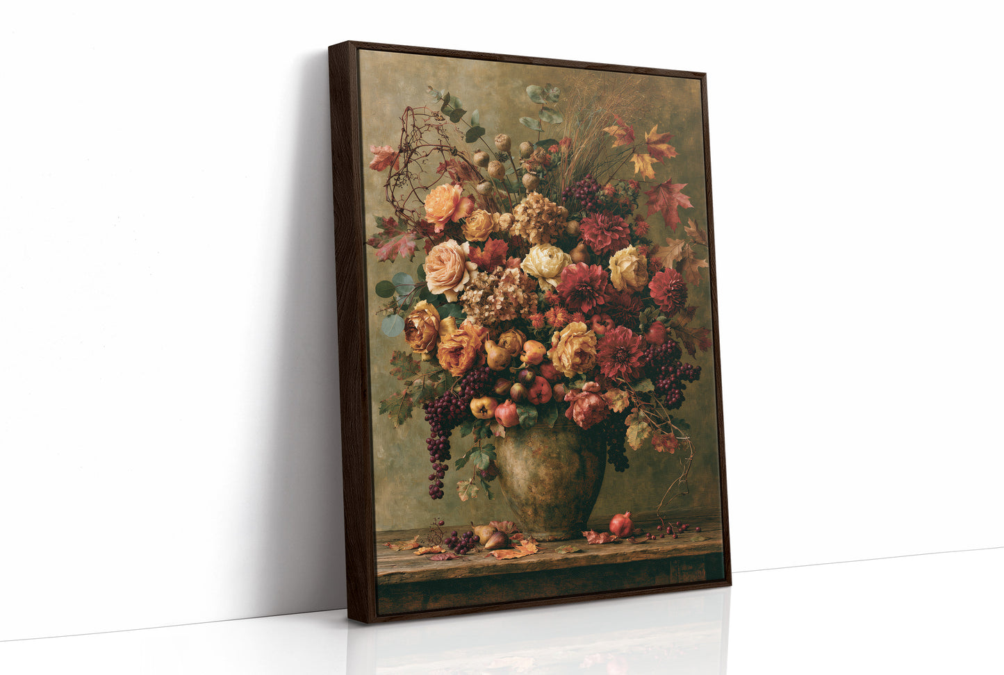 Autumn Harvest: An Opulent Classical Still Life