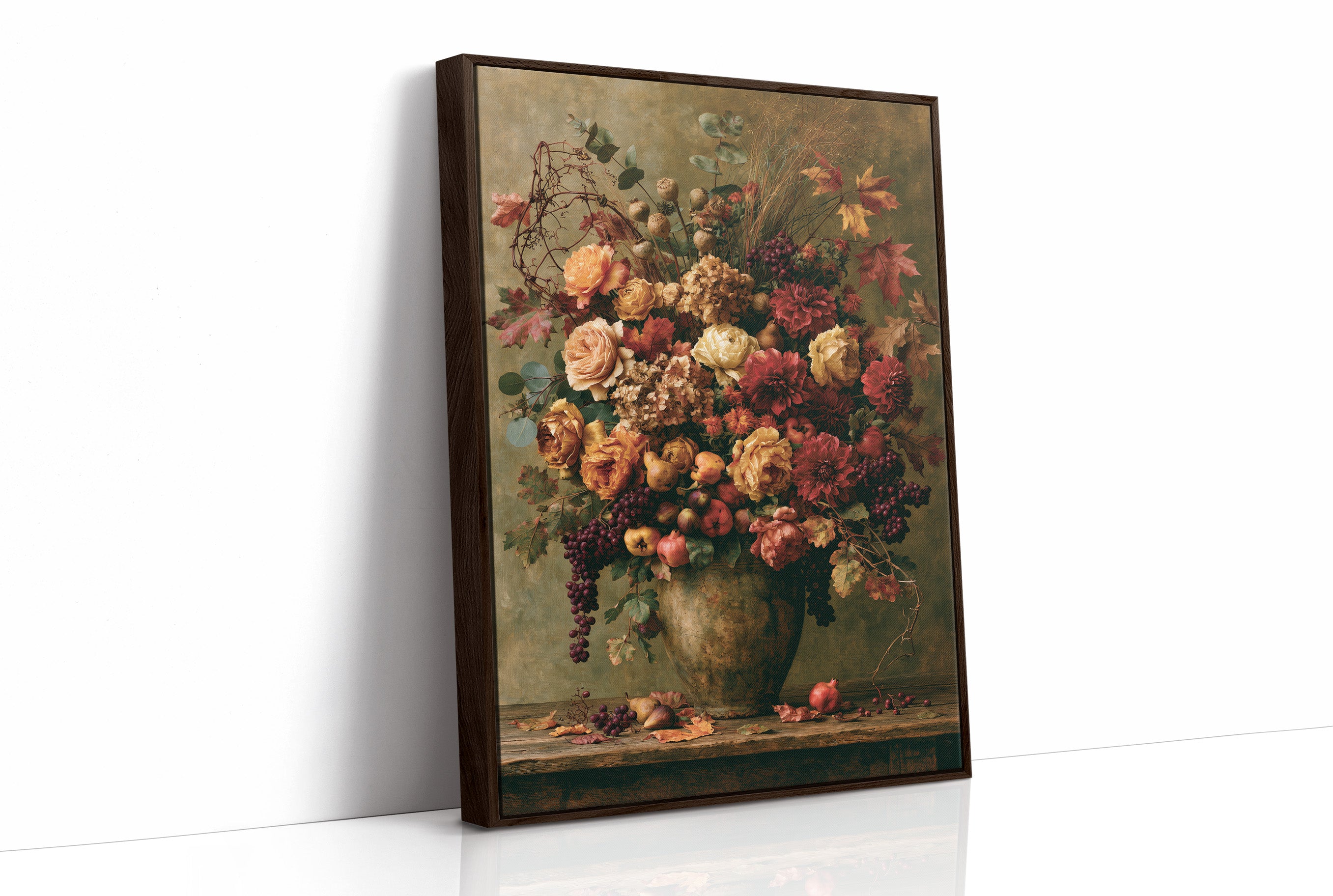 Autumn Harvest: An Opulent Classical Still Life