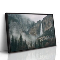 Granite Giants Meet Morning Mist