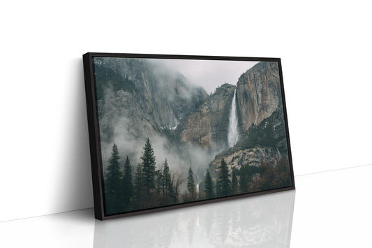 Granite Giants Meet Morning Mist