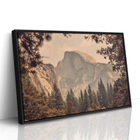 Ancient Granite Catches Golden Light