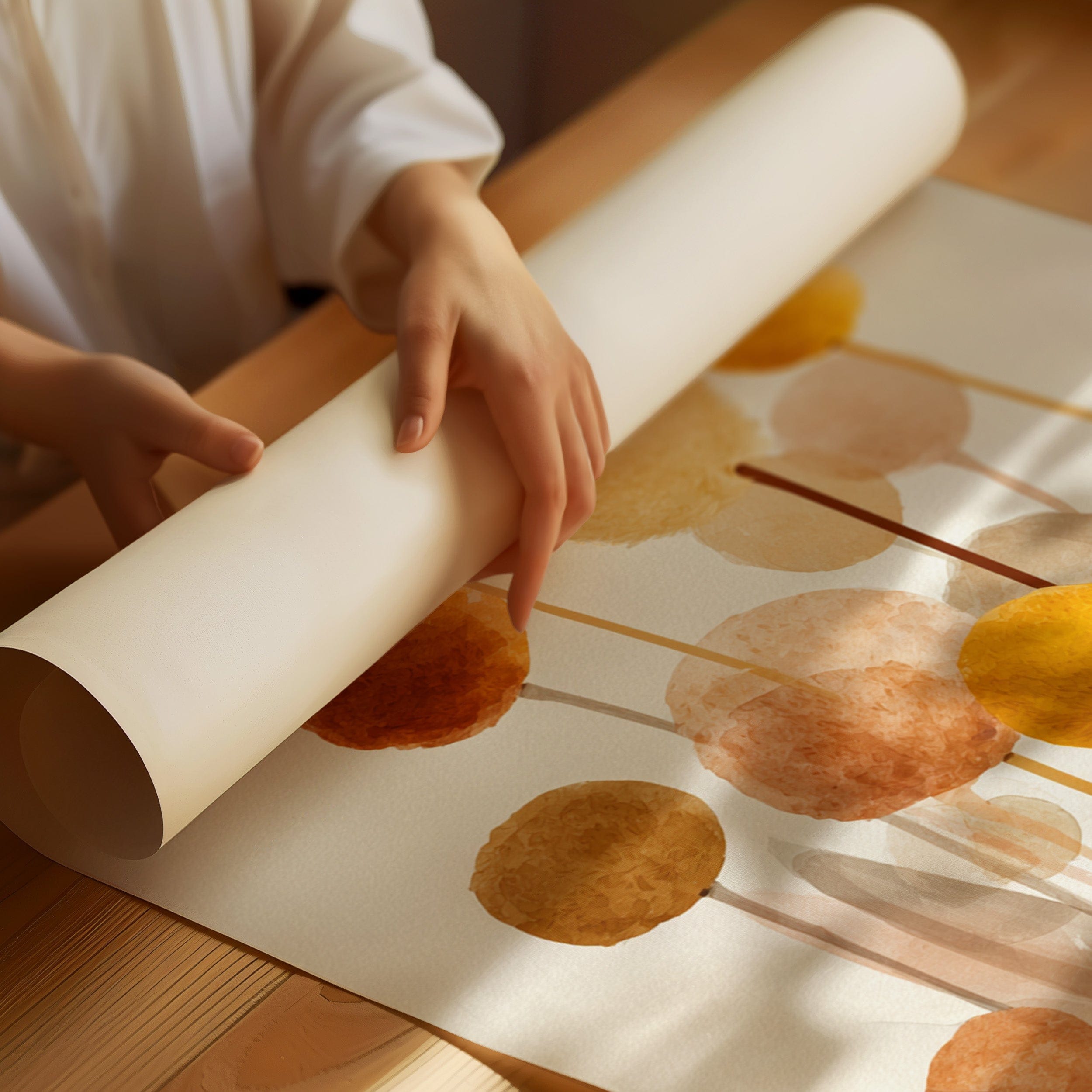 Honey Spheres Dance At Dawn