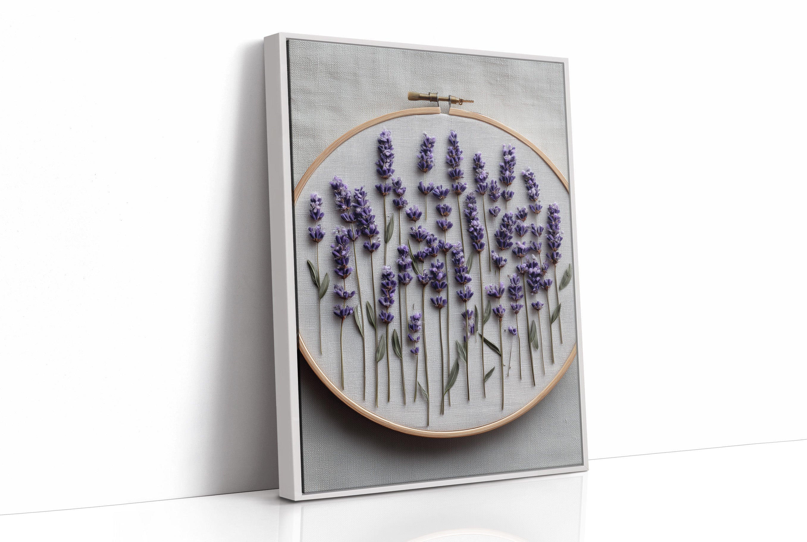 A Field Pressed into a Hoop