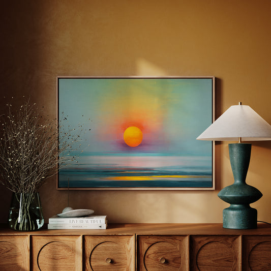 Ocean Dreams In Tangerine Light