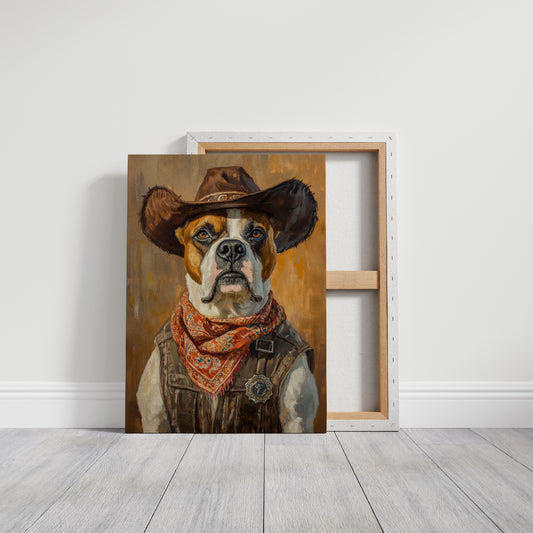 Boxer Sheriff of the Silent Plains