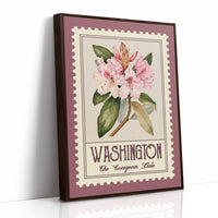 Rhododendron Rains Pink on Evergreen