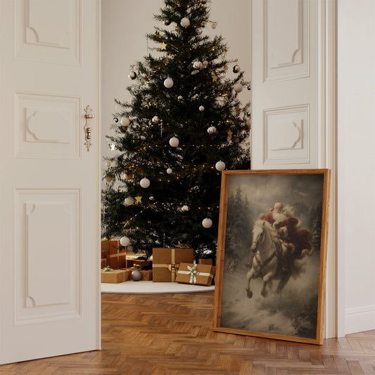 Through Winter Woods On Moonlit Steed