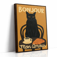 Bonjour from a Deeply Unimpressed Cat
