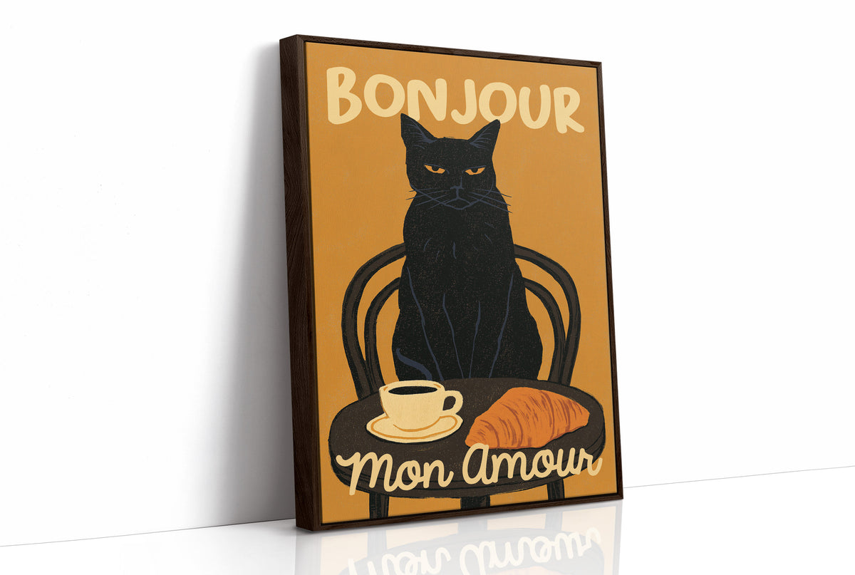 Bonjour from a Deeply Unimpressed Cat