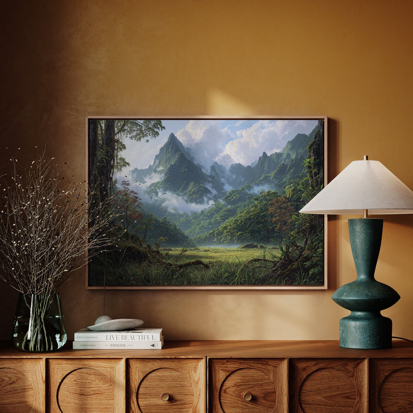 Ancient Peaks Hold Paradise Valley