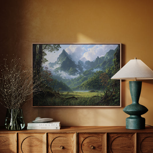Ancient Peaks Hold Paradise Valley