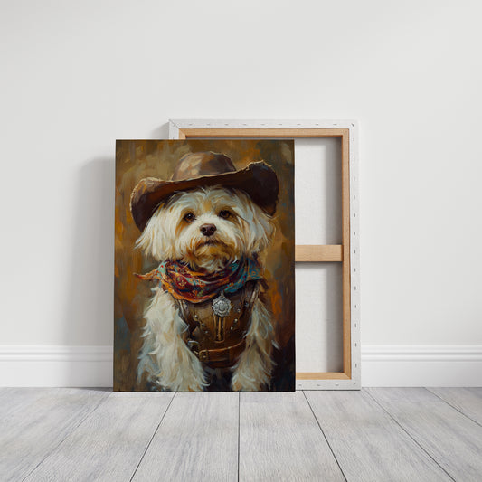 Havanese Western Outlaw