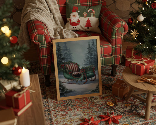 Magic Waits In Winter's Sleigh