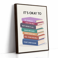 Its Okay To Stack Of Books