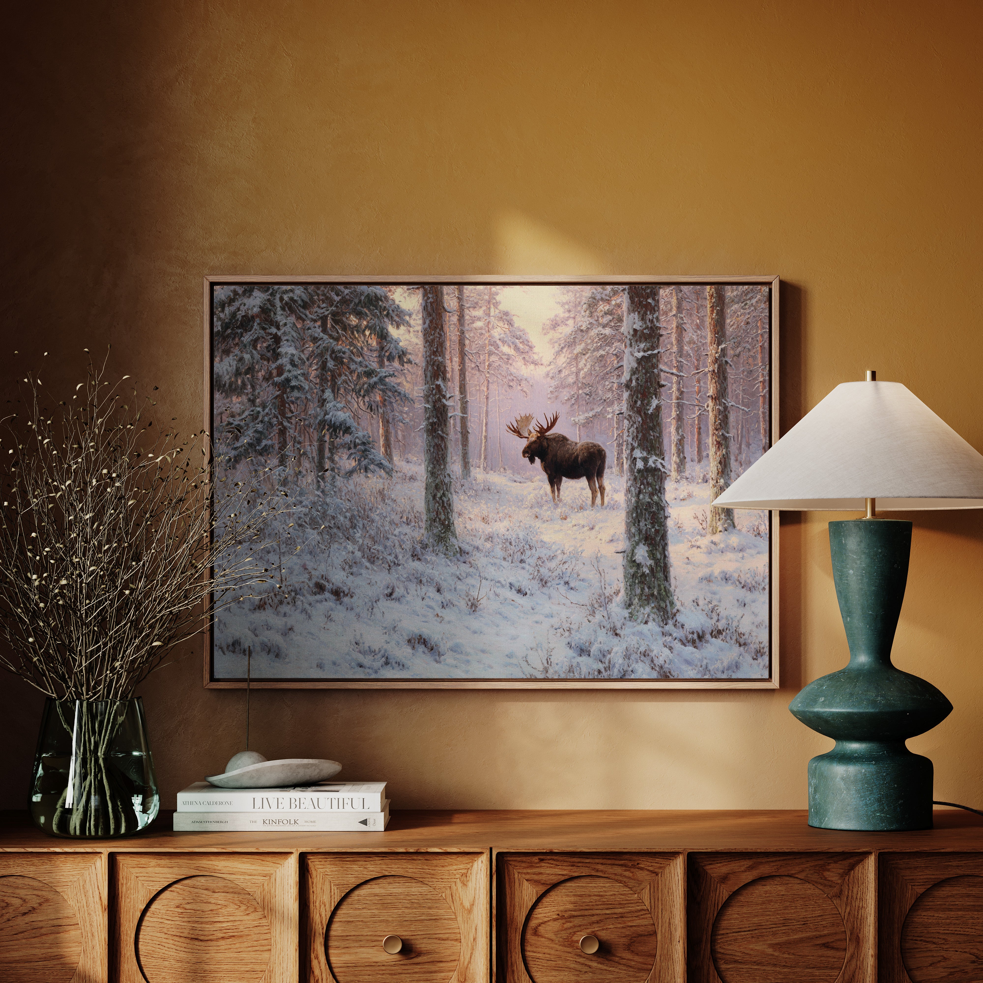 Winter's Light Finds Northern King