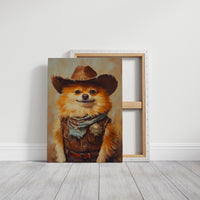 Pomeranian Wild West Deputy