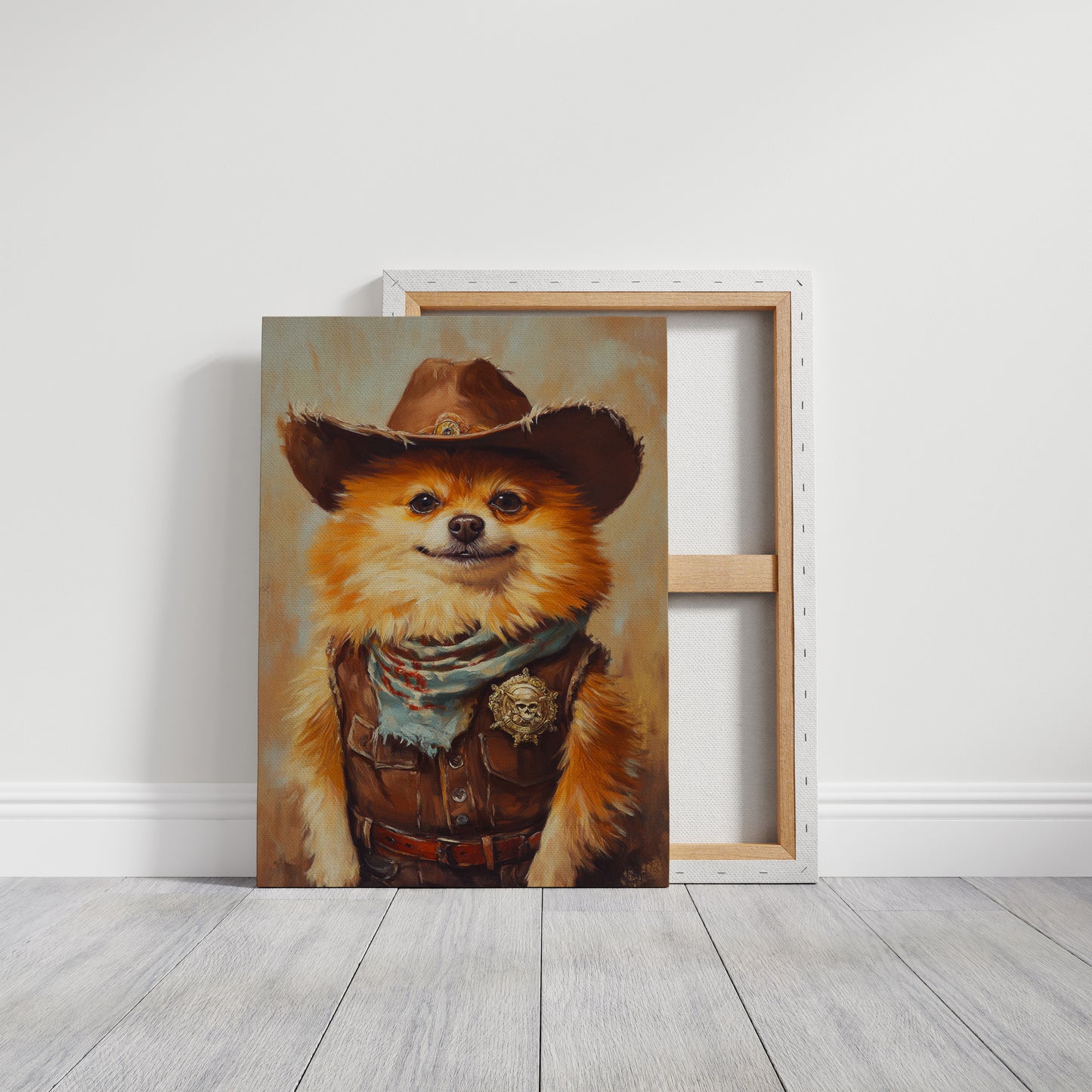 Pomeranian Wild West Deputy