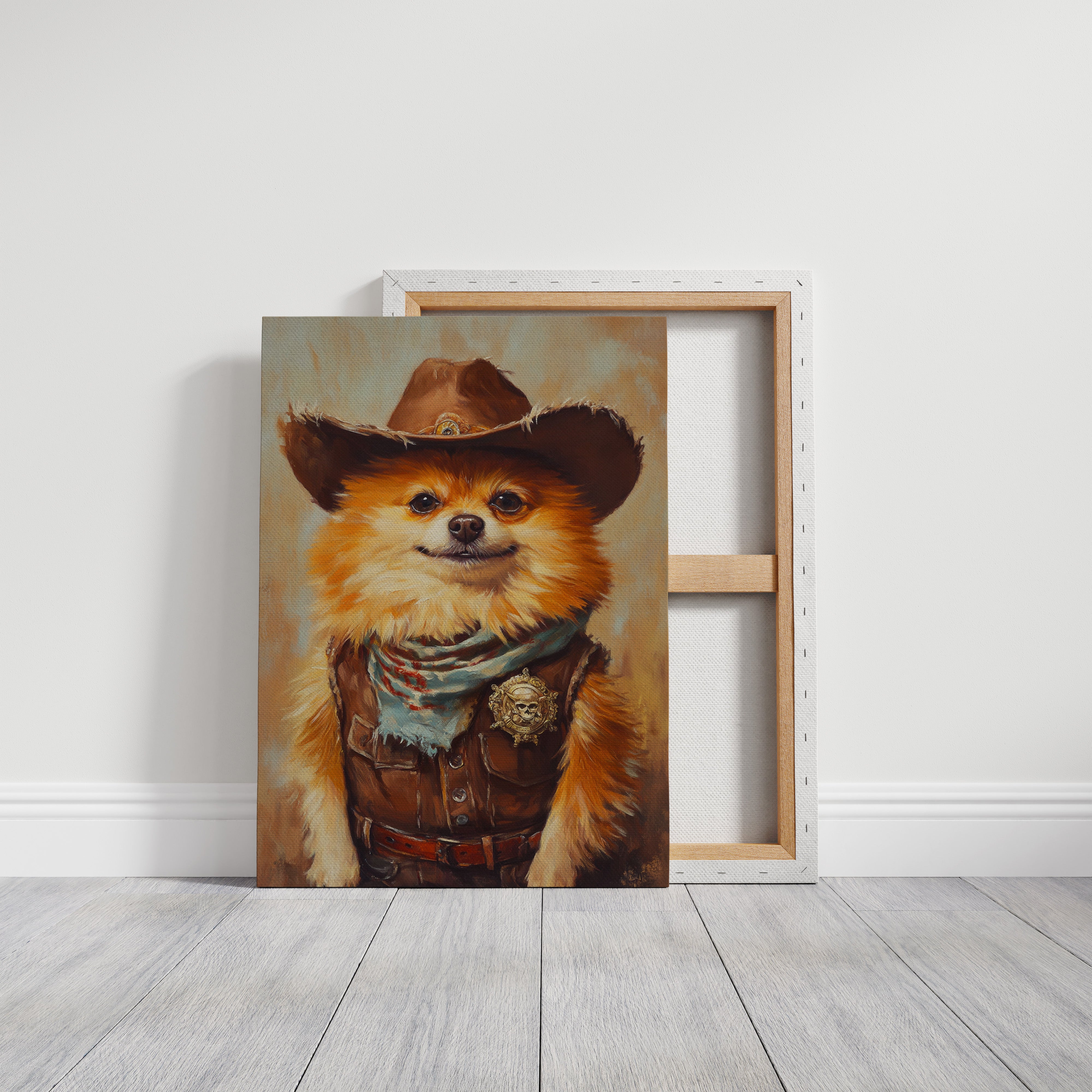 Pomeranian Wild West Deputy