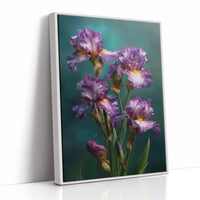 Irises Opening All at Once