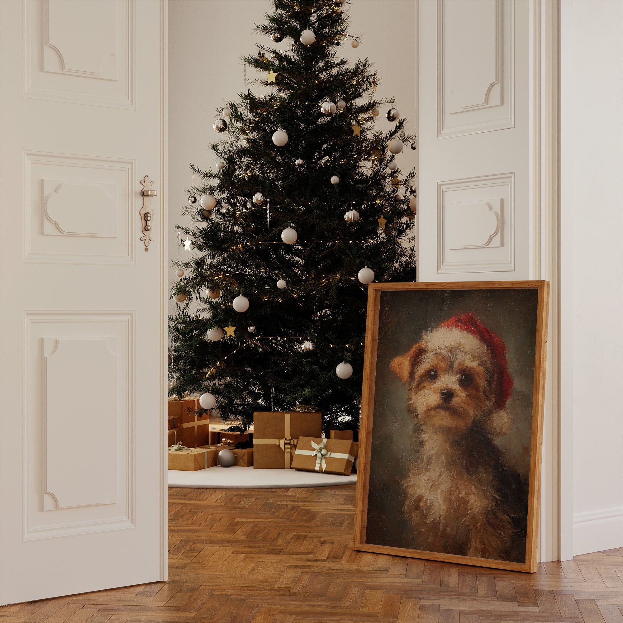 Little Yorkie's First Christmas Tale