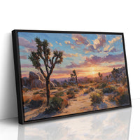 Sunset Ignites Joshua Tree's Soul