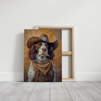 English Springer Spaniel Cowboy Sheriff