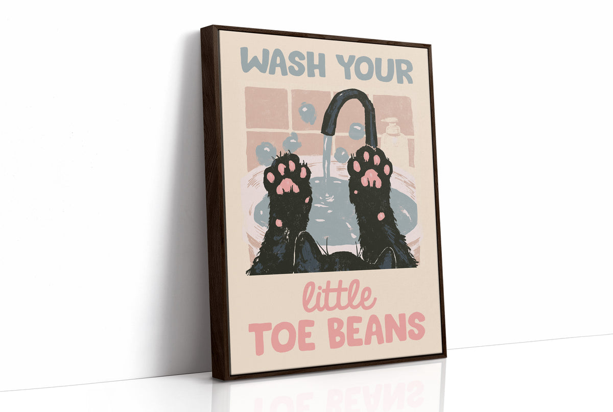 Hygiene Reminder, Paws Up Edition