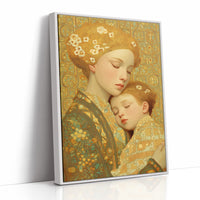 Gold and Quiet, She Holds Her