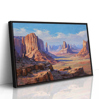 Monoliths Dance Under Desert Light