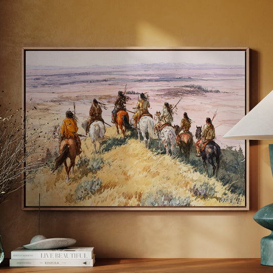 Riders Follow Ancient Prairie Winds