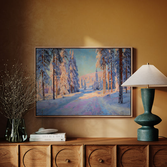 Winter Paints The Forest Rose