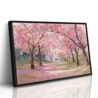 Cherry Path Leads To Spring