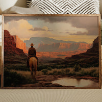Red Rock Tales At Sunset