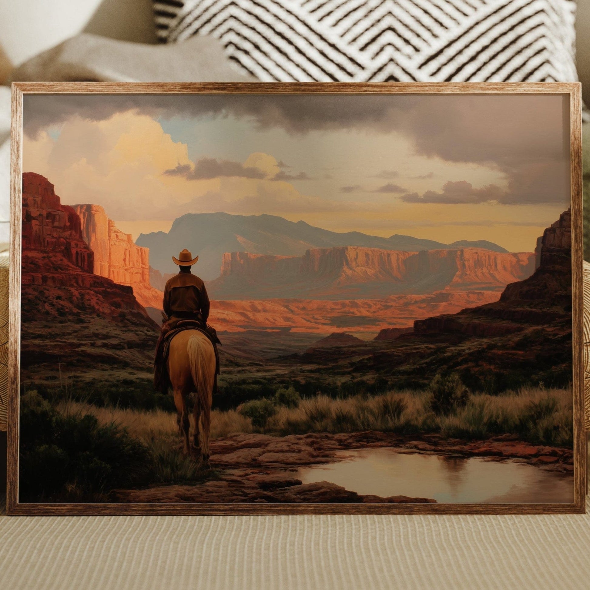 Red Rock Tales At Sunset