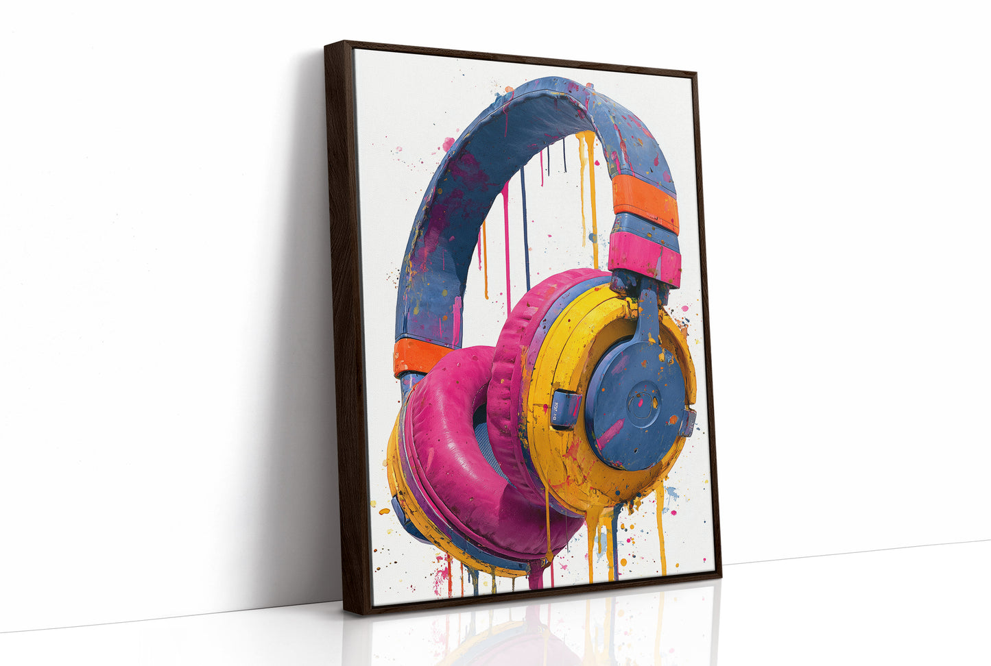 Headphones Dripping in Color