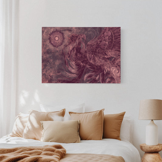Phoenix Rising In Rose Gold