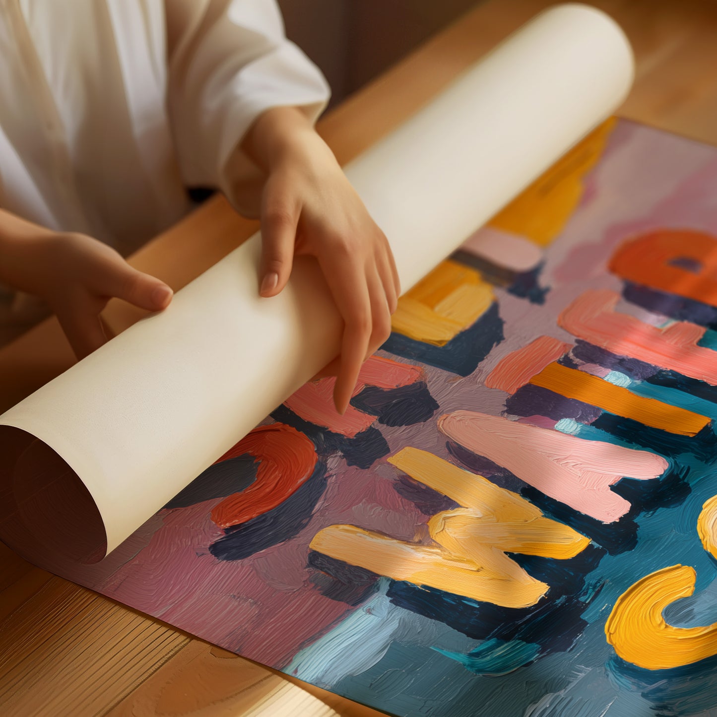 Coastal Whispers Breathe Typography