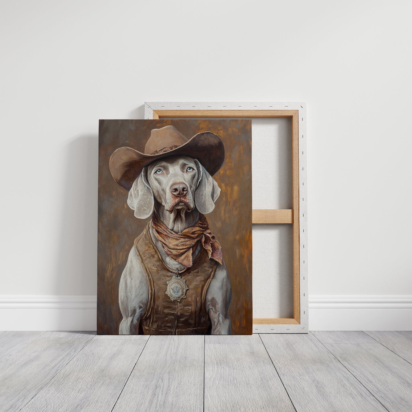 Weimaraner Desert Deputy